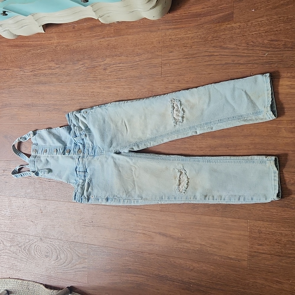 Cat and Jack girls overalls